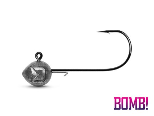 Jig fej tartóval Delphin BOMB! / 5db 15g-3/0