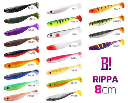 BOMB! Gumihal Rippa / 5db 8cm/TIGERA