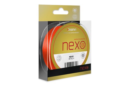 Delphin NEXO 8 / fluo narancsszínű 0,12mm 7,5kg 130m