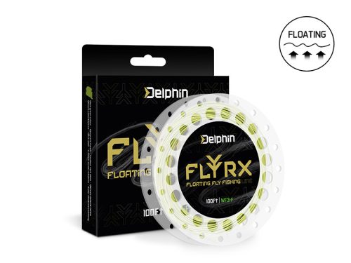 Delphin FLYRX fonott legyezőzsinór WF5-F / 100 FT