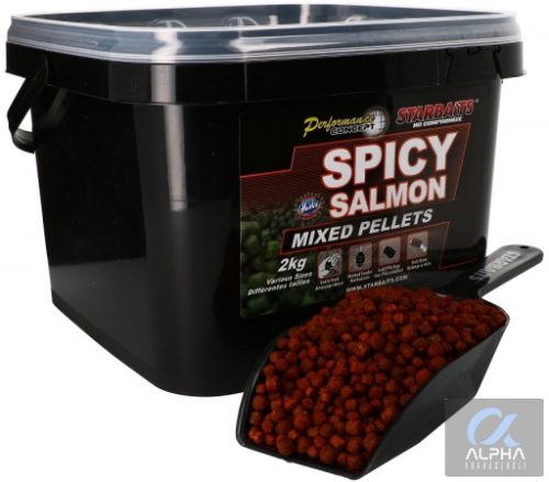 Pellet Mixed Spicy Salmon 2kg