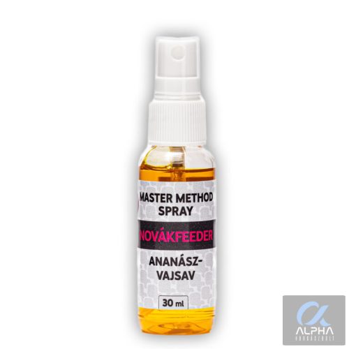 NOVÁKFEEDER MASTER METHOD AROMA SPRAY ANANÁSZ-VAJSAV 30ML