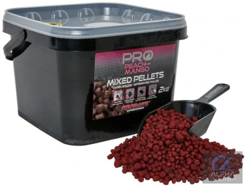 Pellet Mixed Pro Peach & Mango 2kg