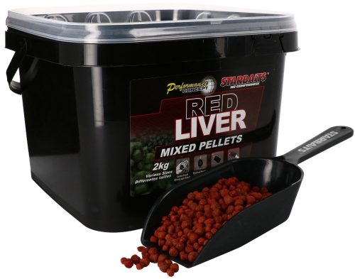 Pellet Mixed Red Liver 2kg