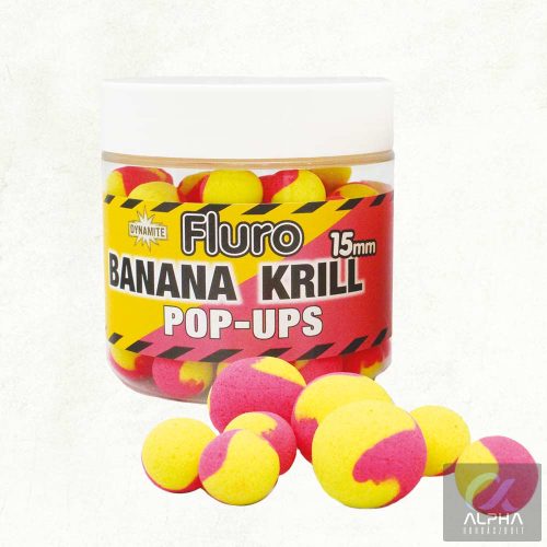 Two Tone Fluro's Banana & Krill 15mm