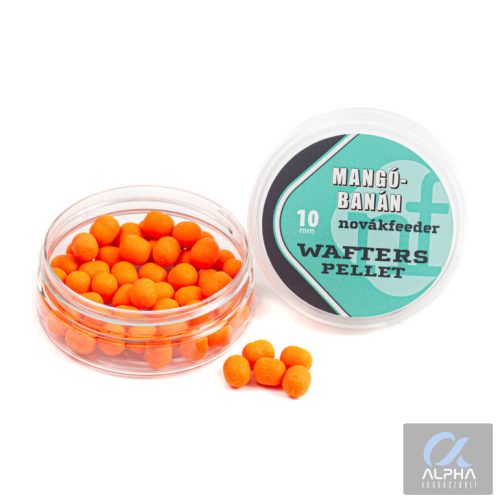 NOVÁKFEEDER WAFTERS PELLET 10MM MANGÓ-BANÁN