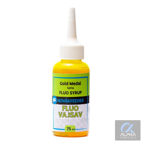 NOVÁKFEEDER GOLD MEDAL SERIE METHOD SYRUP FLUO VAJSAV 75ML