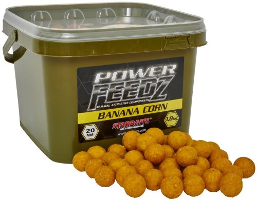 Boilies Power FEEDZ Banana Corn 14mm 1,8kg