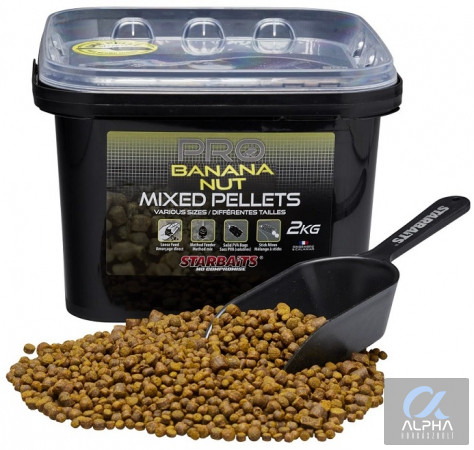 Pellet Mixed Pro Banana Nut 2kg