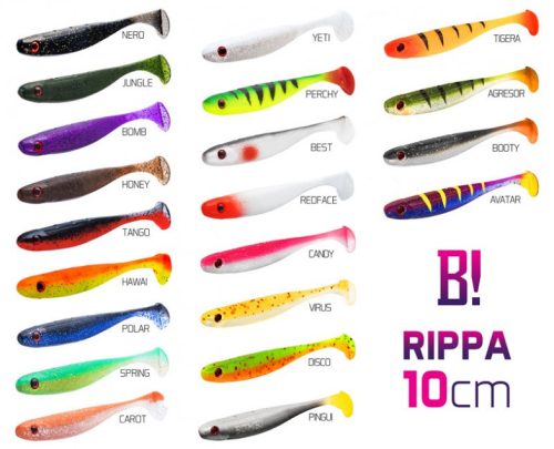 BOMB! Gumihal Rippa / 5db 10cm/HONEY