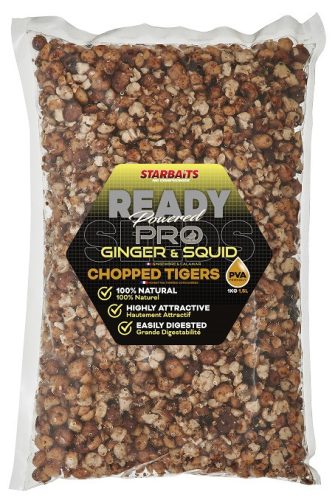 Tigrismogyoró zúzott Ready Seeds Pro Ginger Squid 1kg