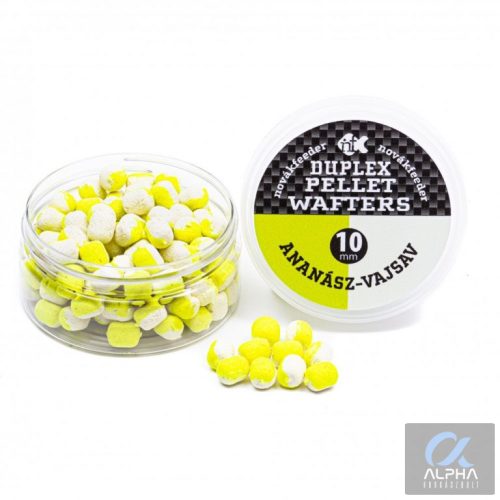 NOVÁKFEEDER DUPLEX PELLET 10MM ANANÁSZ-VAJSAV WAFTERS