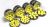 SCOPEX SQUID POP UPS YELLOW