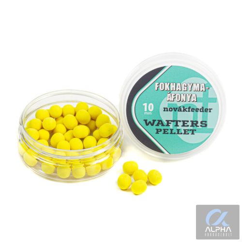 NOVÁKFEEDER WAFTERS PELLET 10MM FOKHAGYMA-ÁFONYA