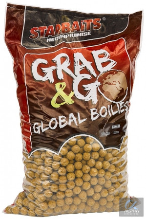 G&G GLOBAL BOILIES 10KG BANA CREAM 20MM