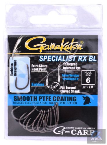 G-CARP SPEC RX HOOKS BARBLESS GREY