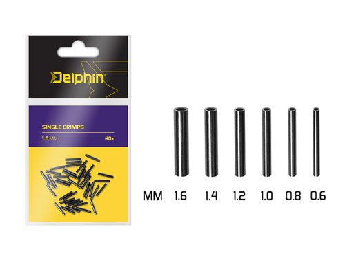 Delphin Single CRIMPS / 40db 1.4mm