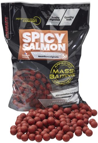 Mass Baiting Boilies Spicy Salmon 3kg