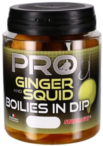 Boilies In Dip Pro Ginger Squid 150g