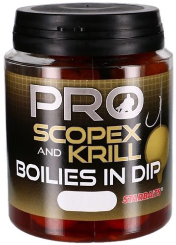 Boilies In Dip Pro Scopex Krill 150g